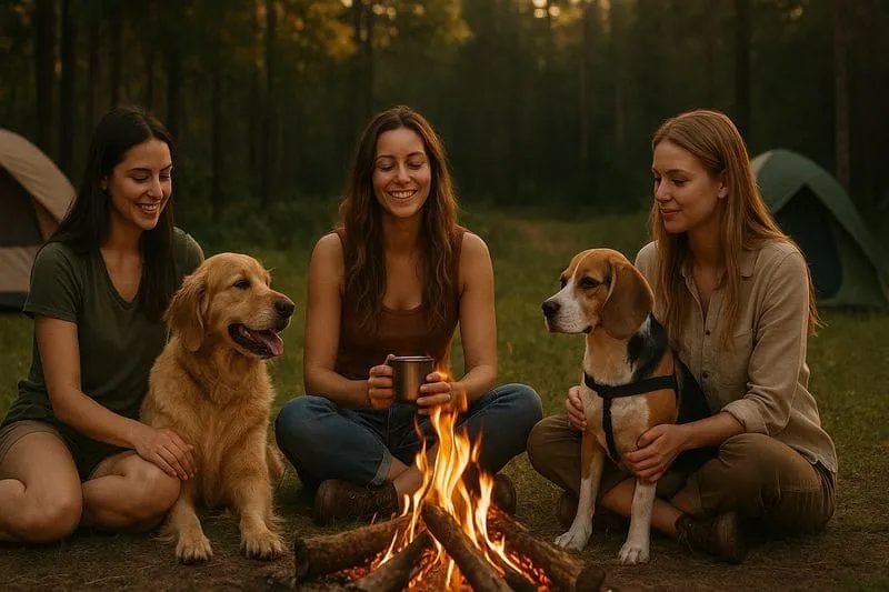 Abenteuer Zelten mit Hund