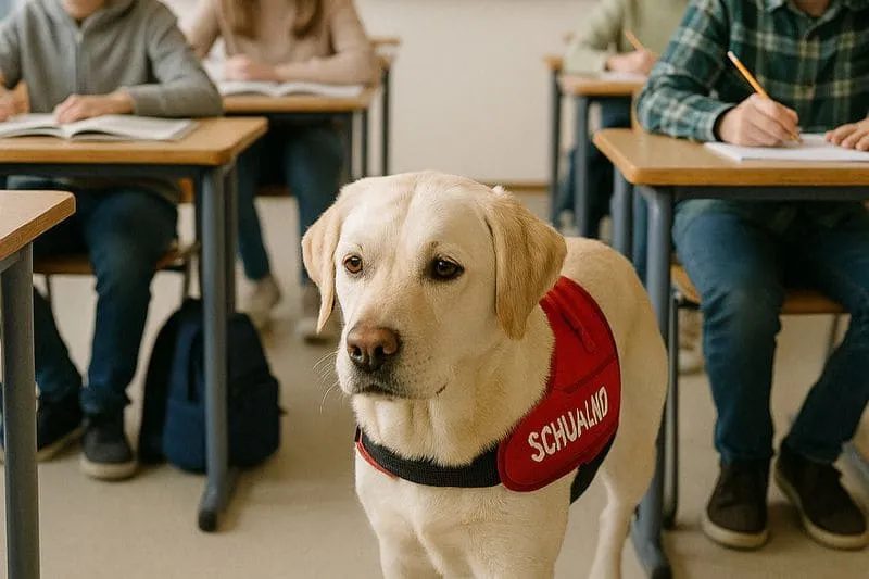 Schulhunde – Unterstützung im Unterricht bei unterHUNDs im Saarland