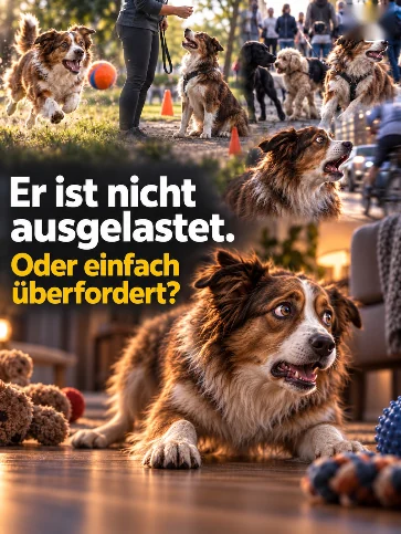 Er ist nicht ausgelastet. Oder einfach überfordert?