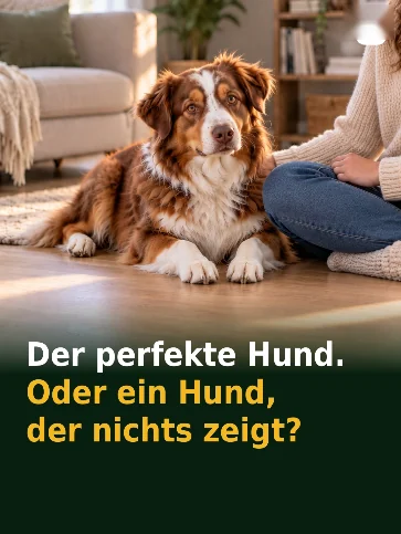Der perfekte Hund. Oder ein Hund, der nichts zeigt?