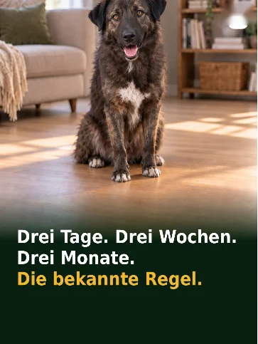 Drei Tage. Drei Wochen. Drei Monate. Die bekannte Regel.
